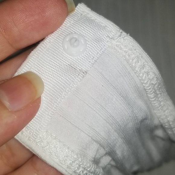 White ribbed body suit - Picture 3 of 6